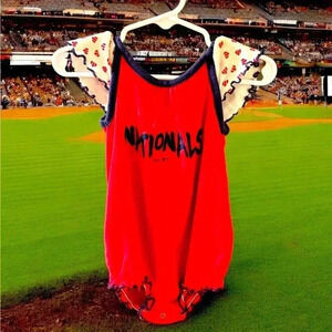 Authentic MLB Washington Nationals 12mo onesie Discount w bundling!